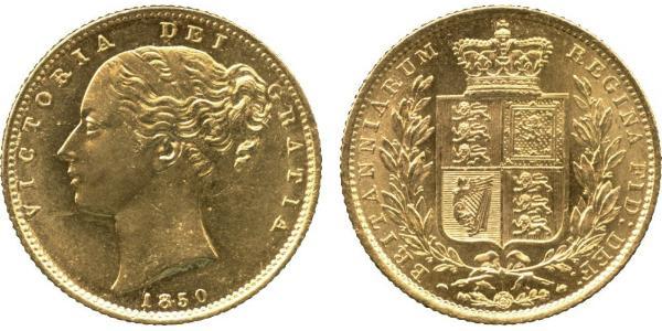 1 Sovereign United Kingdom of Great Britain and Ireland (1801-1922) Gold Victoria (1819 - 1901)