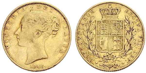 1 Sovereign United Kingdom of Great Britain and Ireland (1801-1922) Gold Victoria (1819 - 1901)