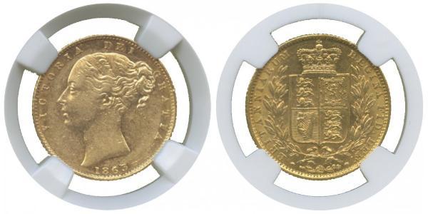 1 Sovereign United Kingdom of Great Britain and Ireland (1801-1922) Gold Victoria (1819 - 1901)