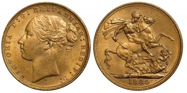 1 Sovereign United Kingdom of Great Britain and Ireland (1801-1922) Gold Victoria (1819 - 1901)