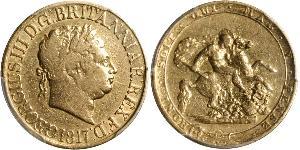 1 Sovereign United Kingdom of Great Britain and Ireland (1801-1922) / United Kingdom Gold George III (1738-1820)