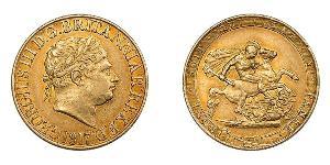 1 Sovereign United Kingdom of Great Britain and Ireland (1801-1922) / United Kingdom Gold George III (1738-1820)