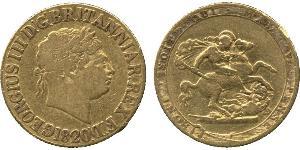 1 Sovereign United Kingdom of Great Britain and Ireland (1801-1922) / United Kingdom Gold George III (1738-1820)