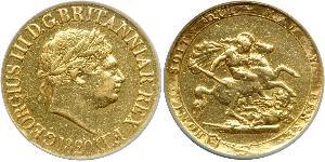 1 Sovereign United Kingdom of Great Britain and Ireland (1801-1922) / United Kingdom Gold George III (1738-1820)