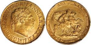 1 Sovereign United Kingdom of Great Britain and Ireland (1801-1922) / United Kingdom Gold George III (1738-1820)