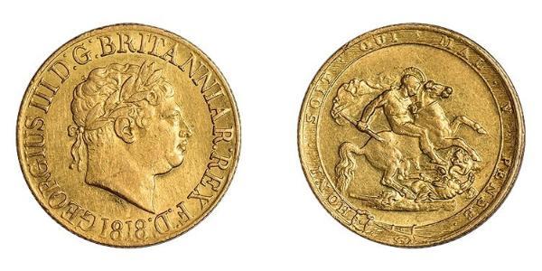 1 Sovereign United Kingdom of Great Britain and Ireland (1801-1922) / United Kingdom Gold George III (1738-1820)