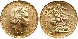 1 Sovereign Vereinigtes Königreich Gold Elizabeth II (1926-2022)