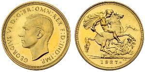 1 Sovereign Vereinigtes Königreich (1922-) Gold Georg VI (1895-1952)