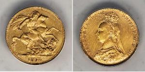 1 Sovereign Vereinigtes Königreich von Großbritannien und Irland (1801-1922) Gold Victoria (1819 - 1901)