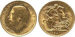 1 Sovereign Vereinigtes Königreich von Großbritannien und Irland (1801-1922) Gold George V (1865-1936)