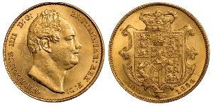 1 Sovereign Vereinigtes Königreich von Großbritannien und Irland (1801-1922) Gold Wilhelm IV (1765-1837)