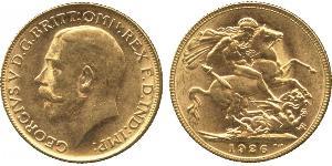 1 Sovereign Vereinigtes Königreich von Großbritannien und Irland (1801-1922) Gold George V (1865-1936)