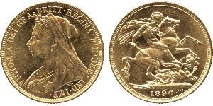 1 Sovereign Vereinigtes Königreich von Großbritannien und Irland (1801-1922) Gold Victoria (1819 - 1901)