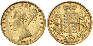 1 Sovereign Vereinigtes Königreich von Großbritannien und Irland (1801-1922) Gold Victoria (1819 - 1901)