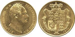 1 Sovereign Vereinigtes Königreich von Großbritannien und Irland (1801-1922) Gold Wilhelm IV (1765-1837)