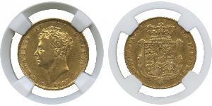 1 Sovereign Vereinigtes Königreich von Großbritannien und Irland (1801-1922) Gold Georg IV (1762-1830)