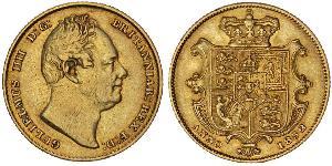 1 Sovereign Vereinigtes Königreich von Großbritannien und Irland (1801-1922) Gold Wilhelm IV (1765-1837)