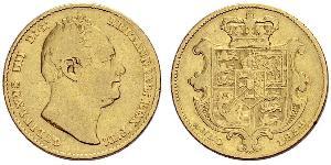 1 Sovereign Vereinigtes Königreich von Großbritannien und Irland (1801-1922) Gold Wilhelm IV (1765-1837)