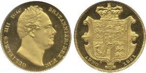 1 Sovereign Vereinigtes Königreich von Großbritannien und Irland (1801-1922) Gold Wilhelm IV (1765-1837)