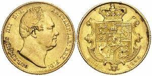 1 Sovereign Vereinigtes Königreich von Großbritannien und Irland (1801-1922) Gold Wilhelm IV (1765-1837)