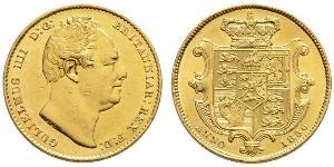 1 Sovereign Vereinigtes Königreich von Großbritannien und Irland (1801-1922) Gold Wilhelm IV (1765-1837)