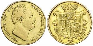 1 Sovereign Vereinigtes Königreich von Großbritannien und Irland (1801-1922) Gold Wilhelm IV (1765-1837)