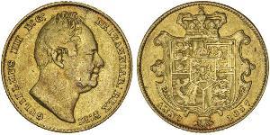 1 Sovereign Vereinigtes Königreich von Großbritannien und Irland (1801-1922) Gold Wilhelm IV (1765-1837)