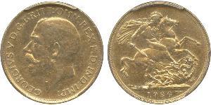 1 Sovereign Vereinigtes Königreich von Großbritannien und Irland (1801-1922) Gold George V (1865-1936)