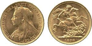 1 Sovereign Vereinigtes Königreich von Großbritannien und Irland (1801-1922) Gold Victoria (1819 - 1901)