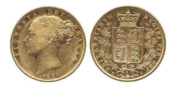 1 Sovereign Vereinigtes Königreich von Großbritannien und Irland (1801-1922) Gold Victoria (1819 - 1901)