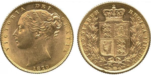 1 Sovereign Vereinigtes Königreich von Großbritannien und Irland (1801-1922) Gold Victoria (1819 - 1901)