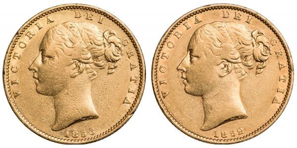 1 Sovereign Vereinigtes Königreich von Großbritannien und Irland (1801-1922) Gold Victoria (1819 - 1901)