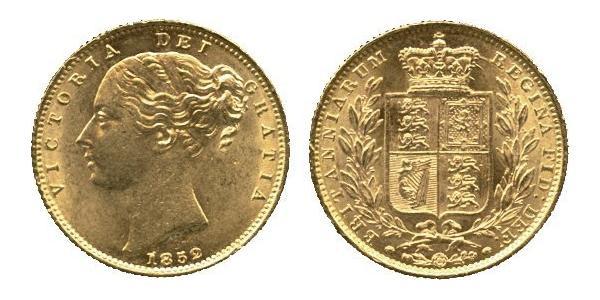 1 Sovereign Vereinigtes Königreich von Großbritannien und Irland (1801-1922) Gold Victoria (1819 - 1901)