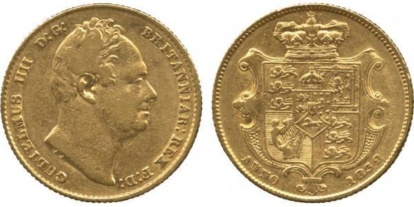 1 Sovereign Vereinigtes Königreich von Großbritannien und Irland (1801-1922) Gold Wilhelm IV (1765-1837)