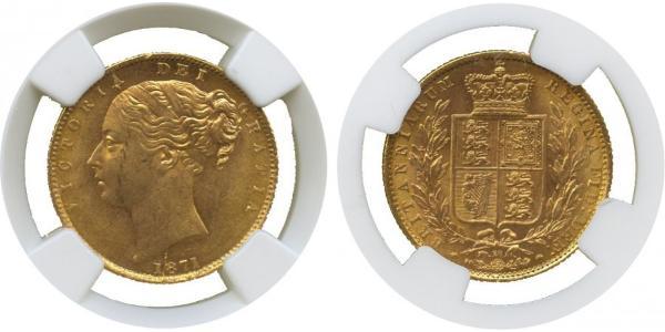 1 Sovereign Vereinigtes Königreich von Großbritannien und Irland (1801-1922) Gold Victoria (1819 - 1901)