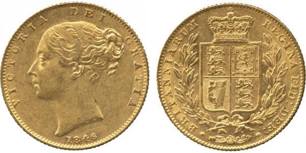 1 Sovereign Vereinigtes Königreich von Großbritannien und Irland (1801-1922) Gold Victoria (1819 - 1901)