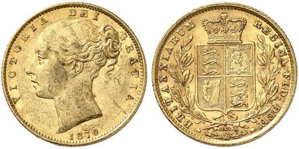 1 Sovereign Vereinigtes Königreich von Großbritannien und Irland (1801-1922) Gold Victoria (1819 - 1901)