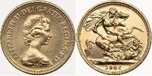 1 Sovereign Feriind Kiningrik (1922-) Or Victoria (1819 - 1901)