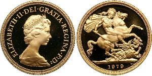 1 Sovereign Feriind Kiningrik (1922-) Or Victoria (1819 - 1901)