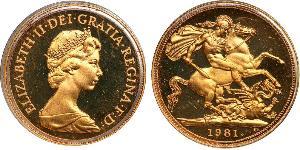 1 Sovereign Feriind Kiningrik (1922-) Or Victoria (1819 - 1901)