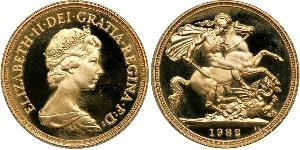 1 Sovereign Feriind Kiningrik (1922-) Or Victoria (1819 - 1901)