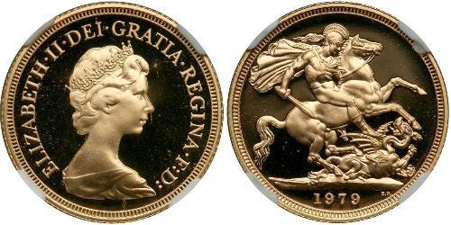 1 Sovereign Feriind Kiningrik (1922-) Or Victoria (1819 - 1901)