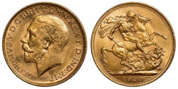 1 Sovereign Royaume-Uni de Grande-Bretagne et d