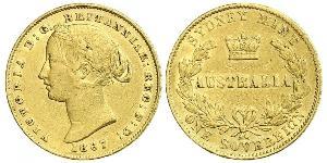 1 Sovereign Ôstralie (1788 - 1939) Or Victoria (1819 - 1901)