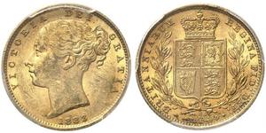 1 Sovereign Ôstralie (1788 - 1939) Or Victoria (1819 - 1901)