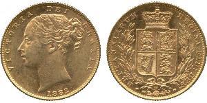 1 Sovereign Ôstralie (1788 - 1939) Or Victoria (1819 - 1901)