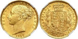 1 Sovereign Ôstralie (1788 - 1939) Or Victoria (1819 - 1901)