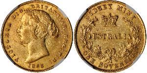 1 Sovereign Ôstralie (1788 - 1939) Or Victoria (1819 - 1901)
