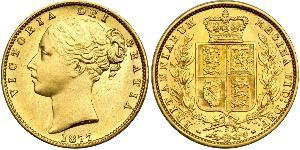 1 Sovereign Ôstralie (1788 - 1939) Or Victoria (1819 - 1901)