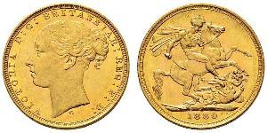 1 Sovereign Ôstralie (1788 - 1939) Or Victoria (1819 - 1901)